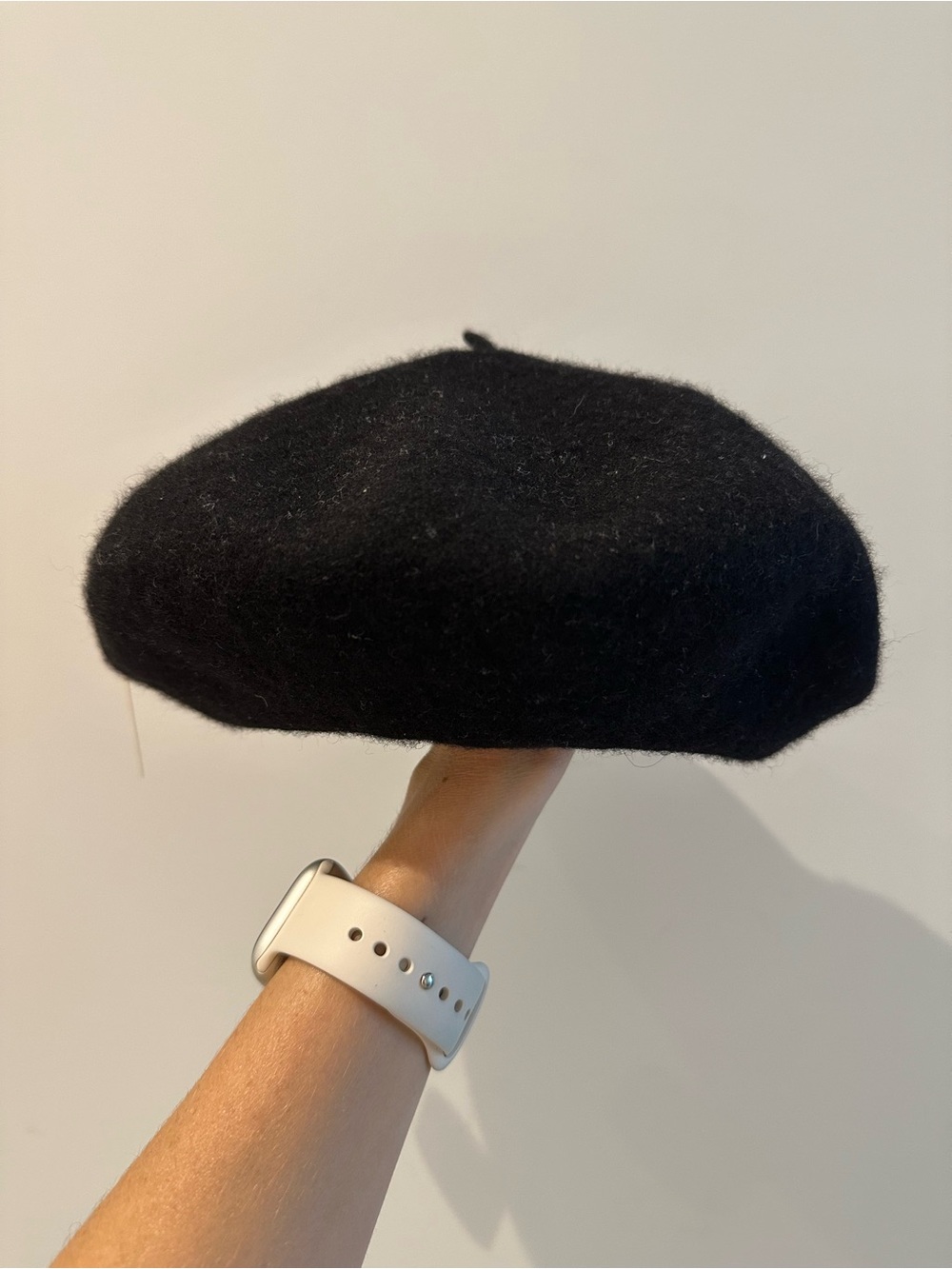Urban Outfitters Black Wool Beret